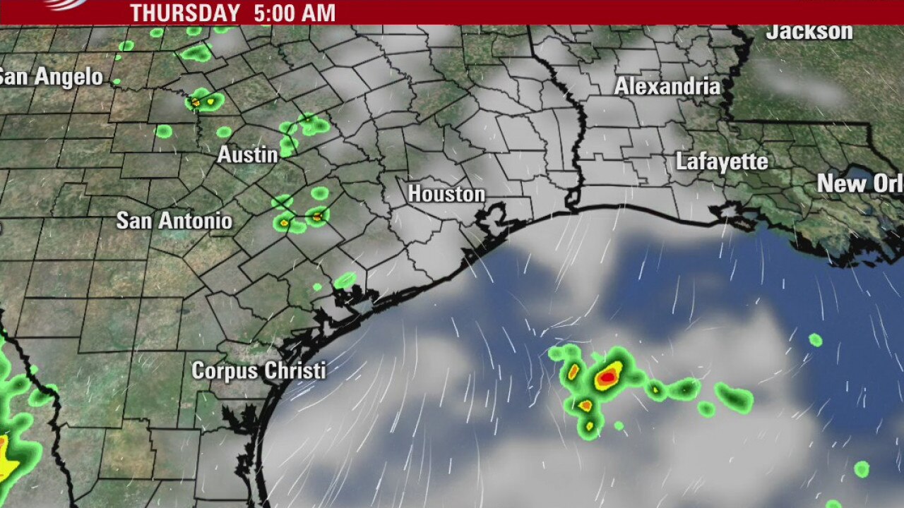 Thursday morning weather forecast