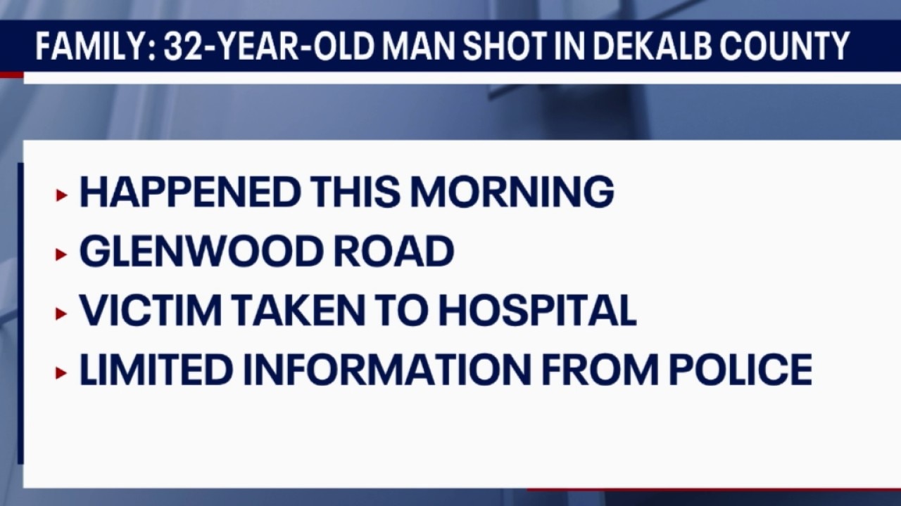 Man hospitalized following a gas station shooting