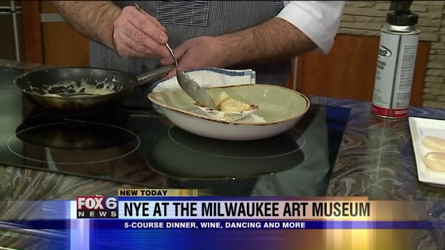 Ring in the New Year with an evening of fine dining at the Milwaukee Art Museum