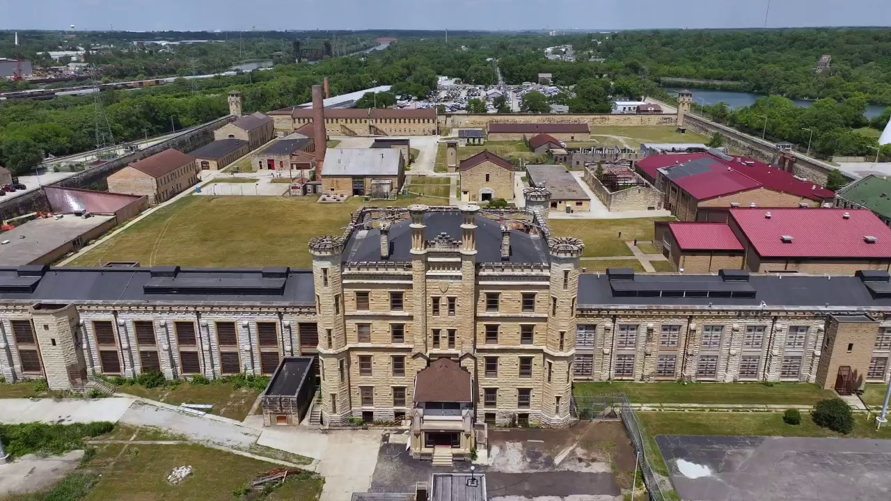 Stunning drone video shows Old Joliet Prison, famous ‘Blues Brothers’ filming site