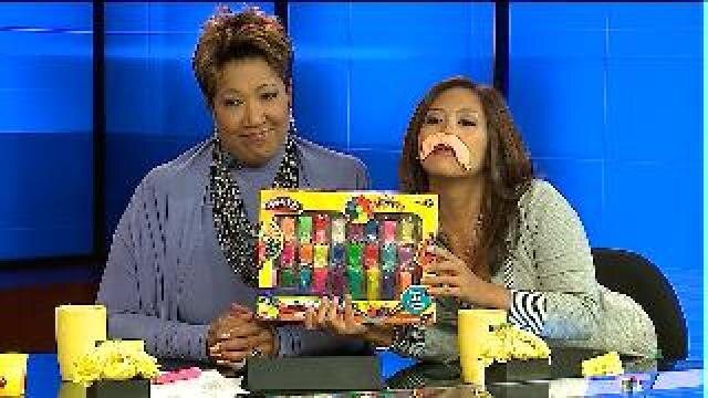 Hosts have scultpting contest for National Play-Doh Day