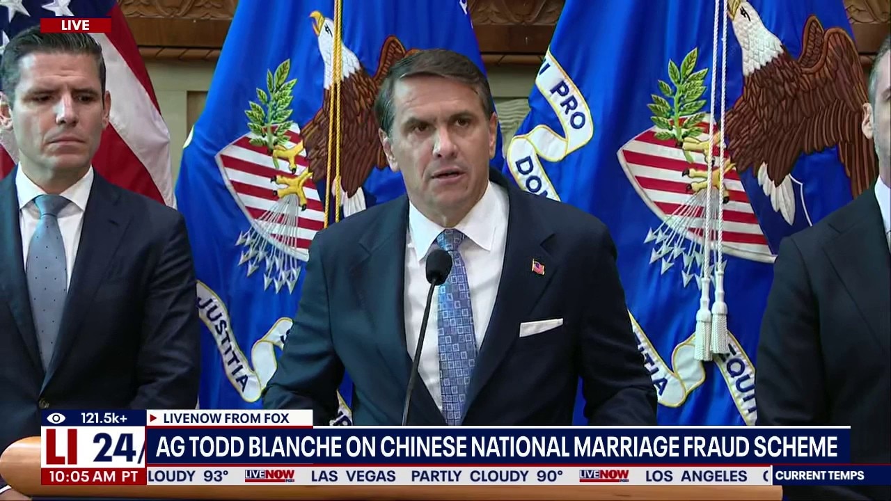 AG Todd Blanche on Chinese national indictment 