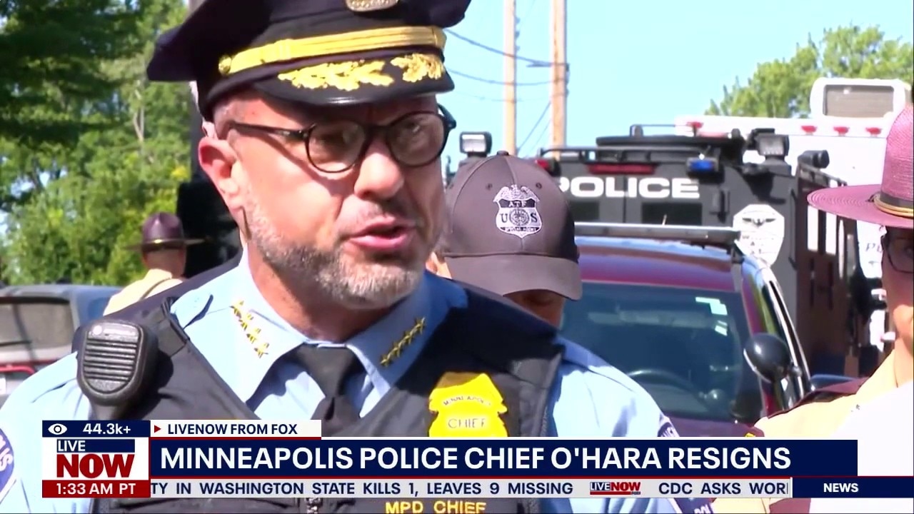 Minneapolis Police Chief Brian O'Hara resigns