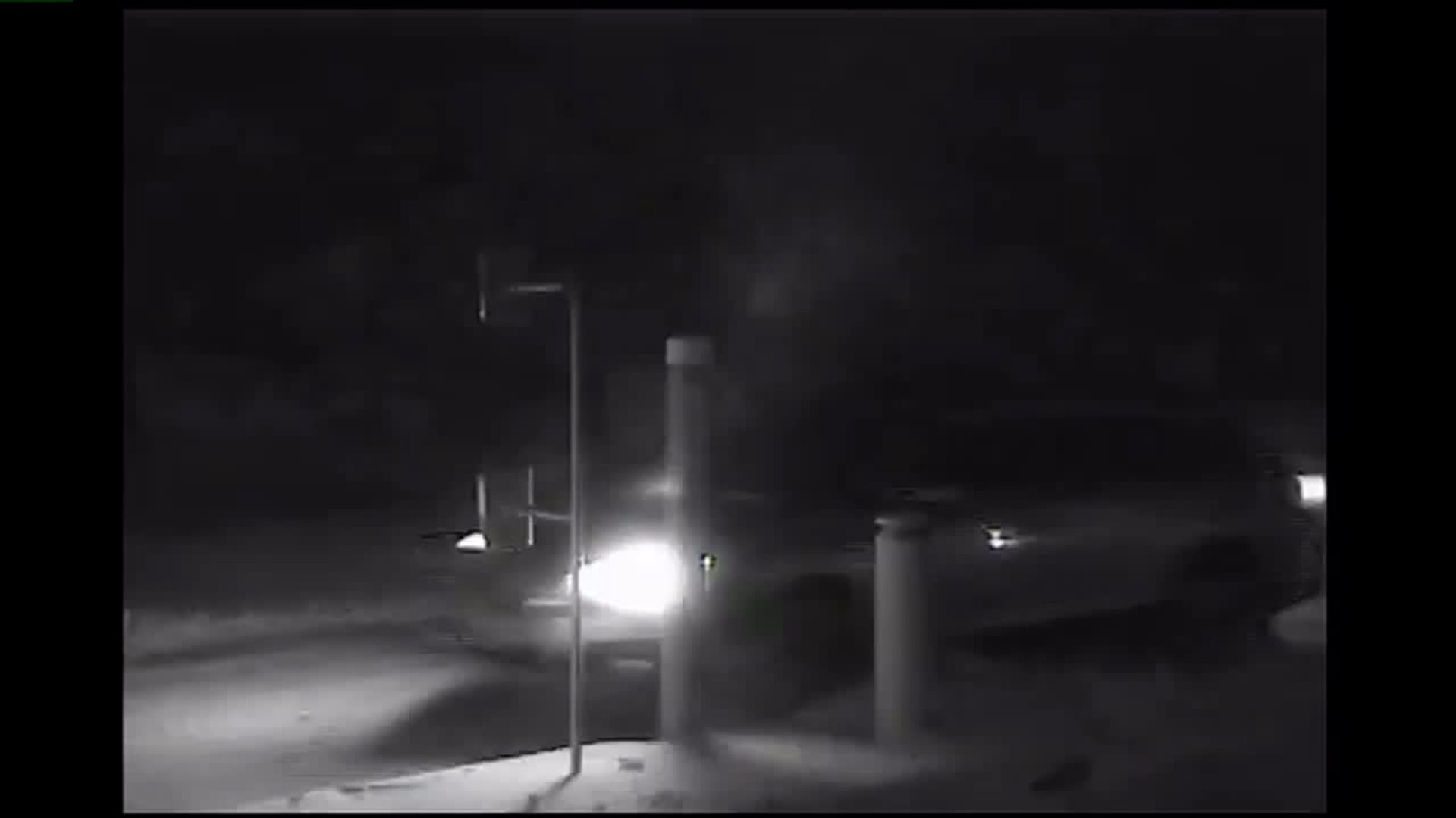 Car crashes through DePere gate