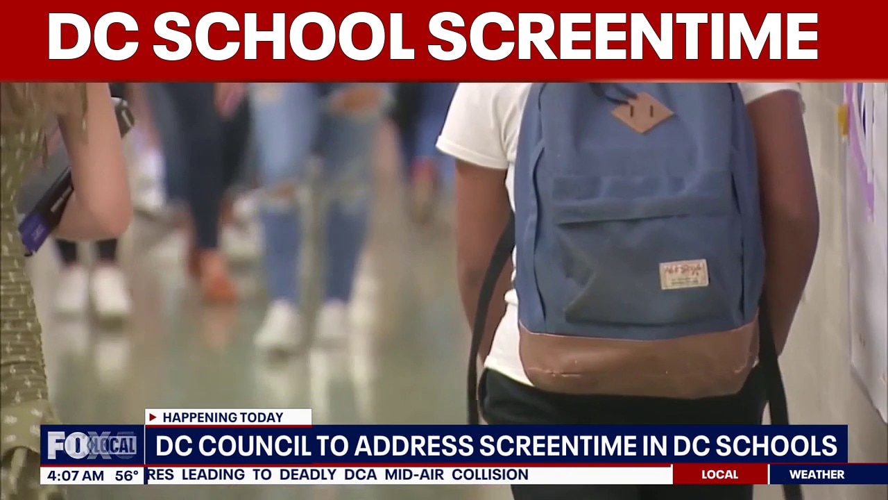 DC council to address screentime in schools