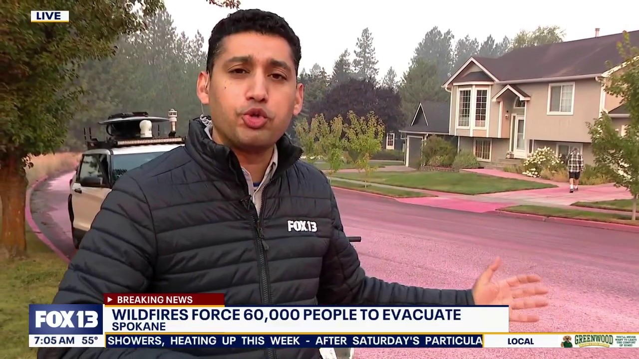 Spokane, WA wildfires: 60,000 evacuations, 600 structures destroyed