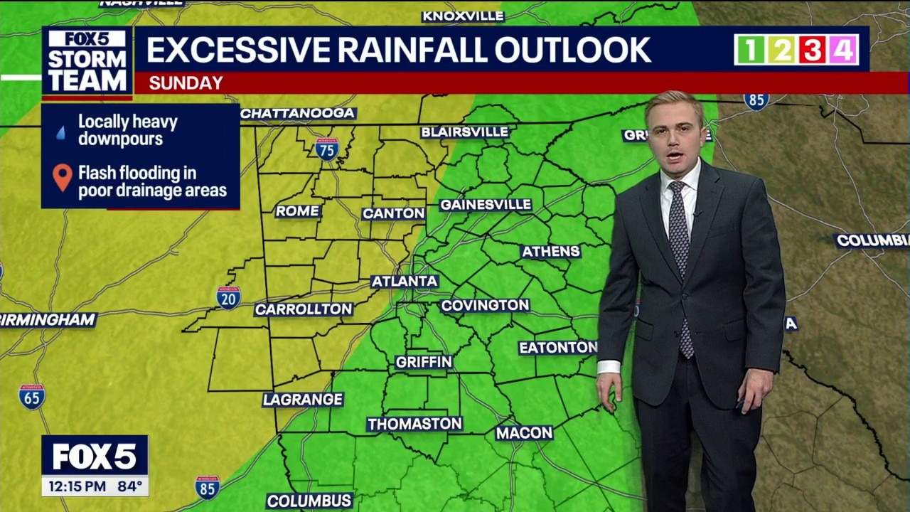 Thursday noon weather forecast 