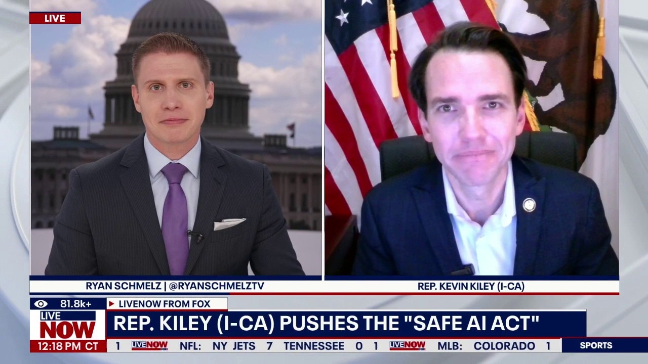 Rep. Kevin Kiley (I-CA) pushes the 'Safe AI Act' 