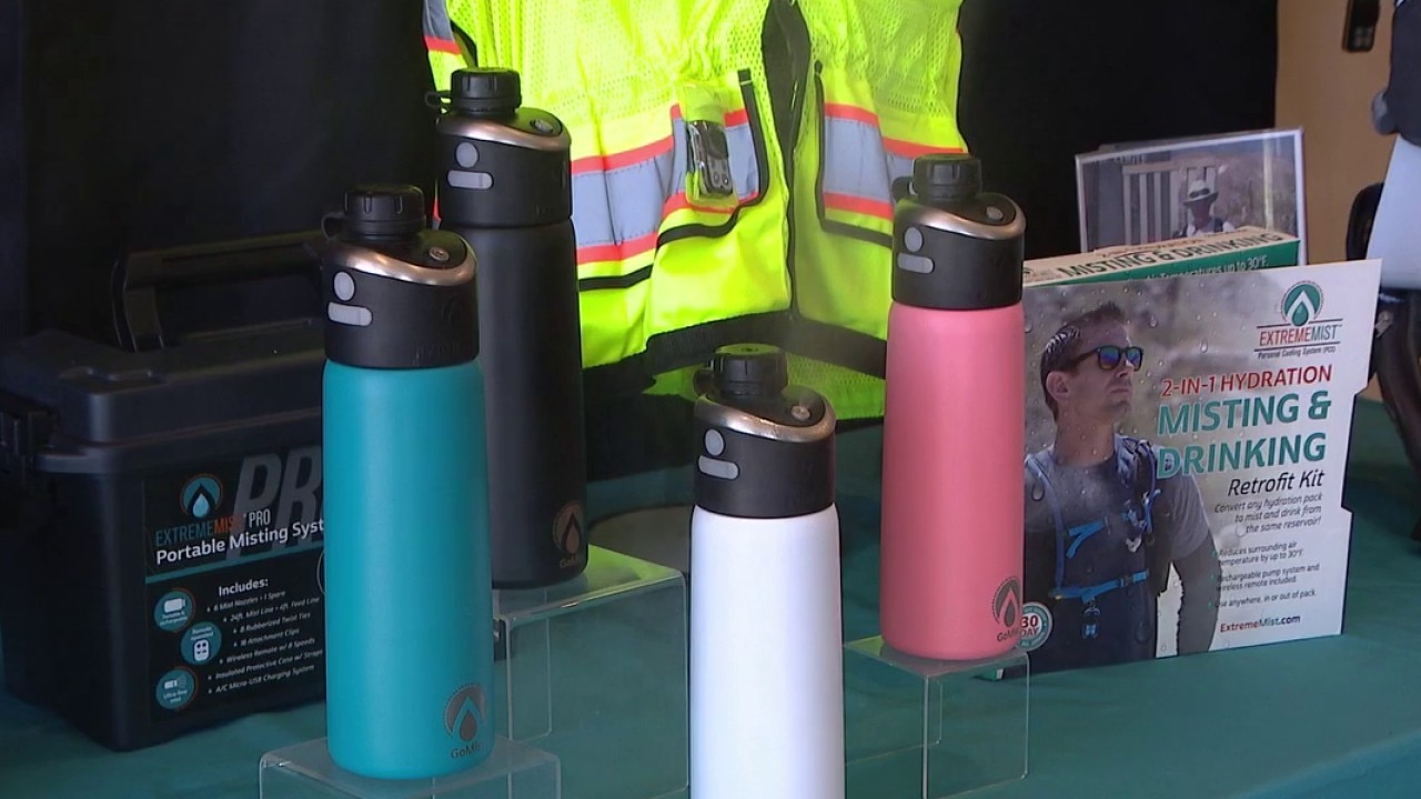 Arizona startup invents wearable misting systems