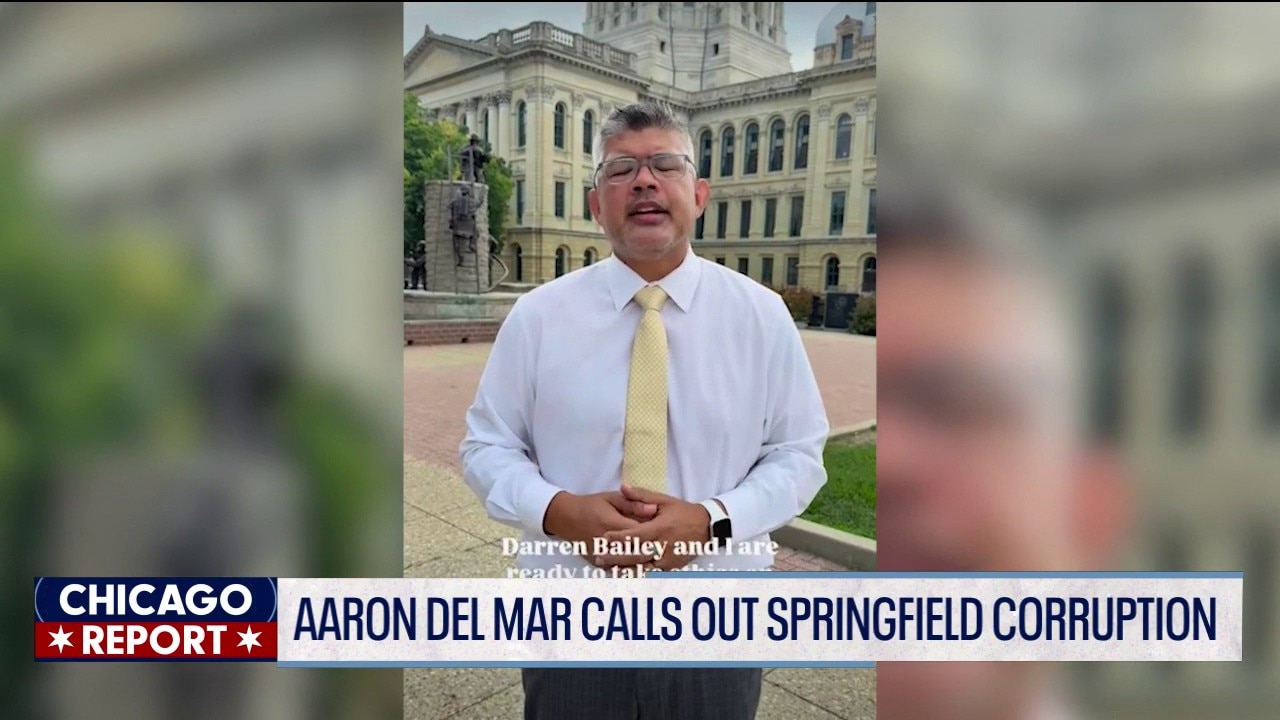 Illinois GOP running mate Aaron Del Mar demands ethics reform amid democratic scandal in Springfield