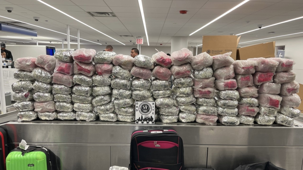 More than 1,170 pounds of khat seized at O’Hare, 3 travelers charged