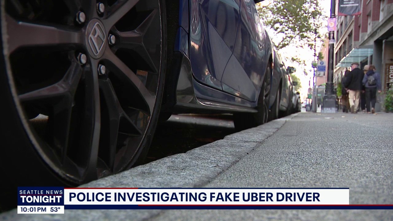 Woman jumps from fake Uber driver's car in Seattle