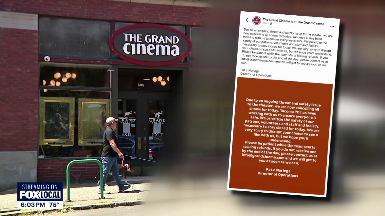 Grand Cinema cancels Sunday showings after shooting threat
