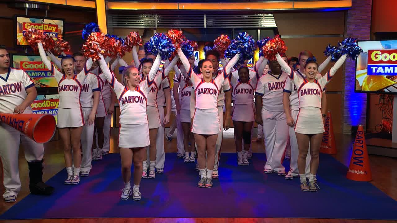 Bartow cheer team shows off the moves that brought home the Triple Crown