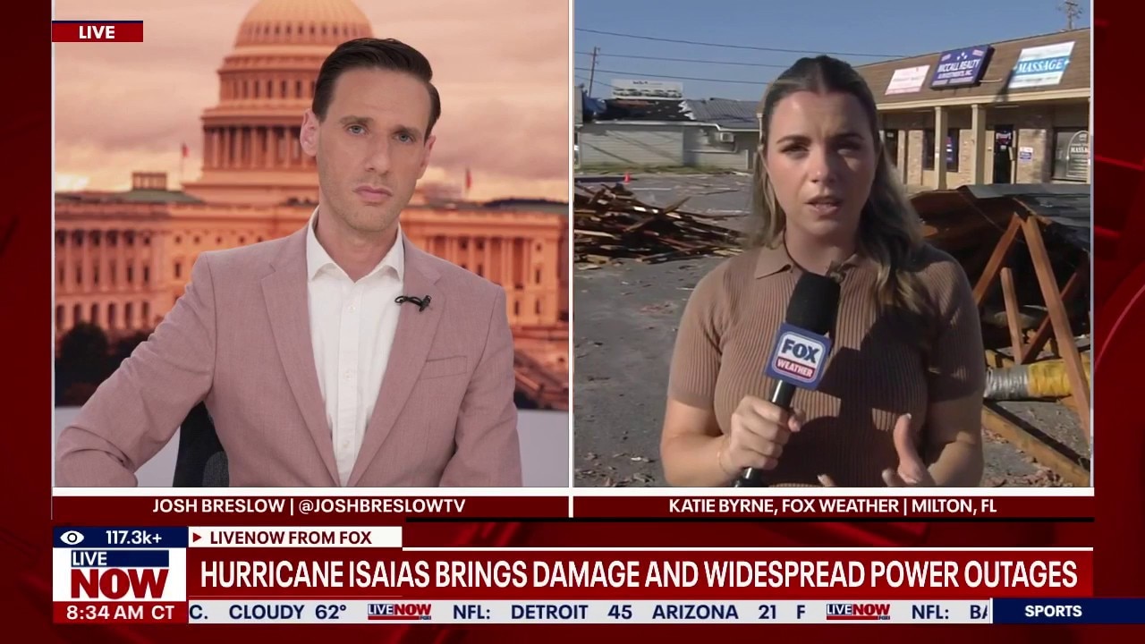 Isaias brings damage, power outages to southeast