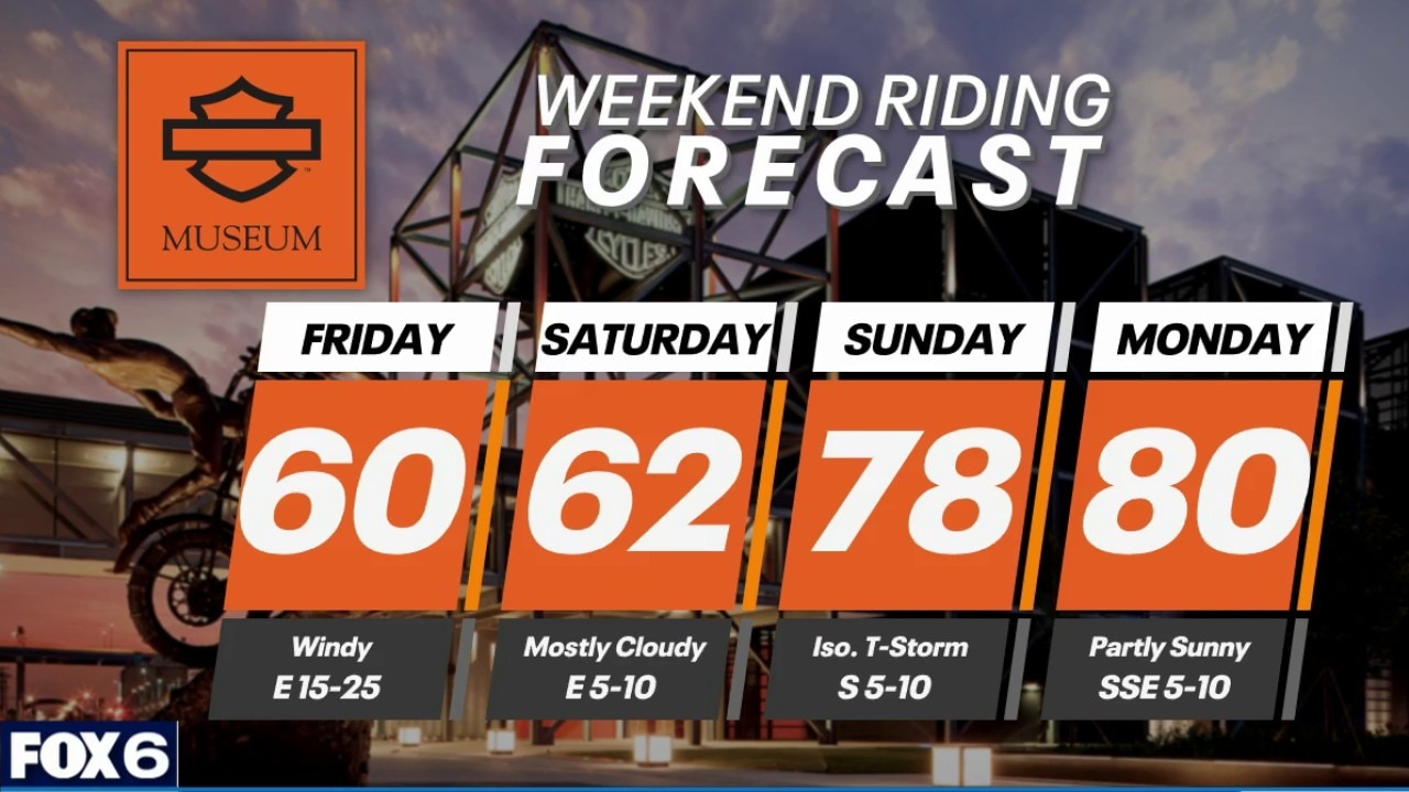 Weekend Riding Forecast for May 22-24