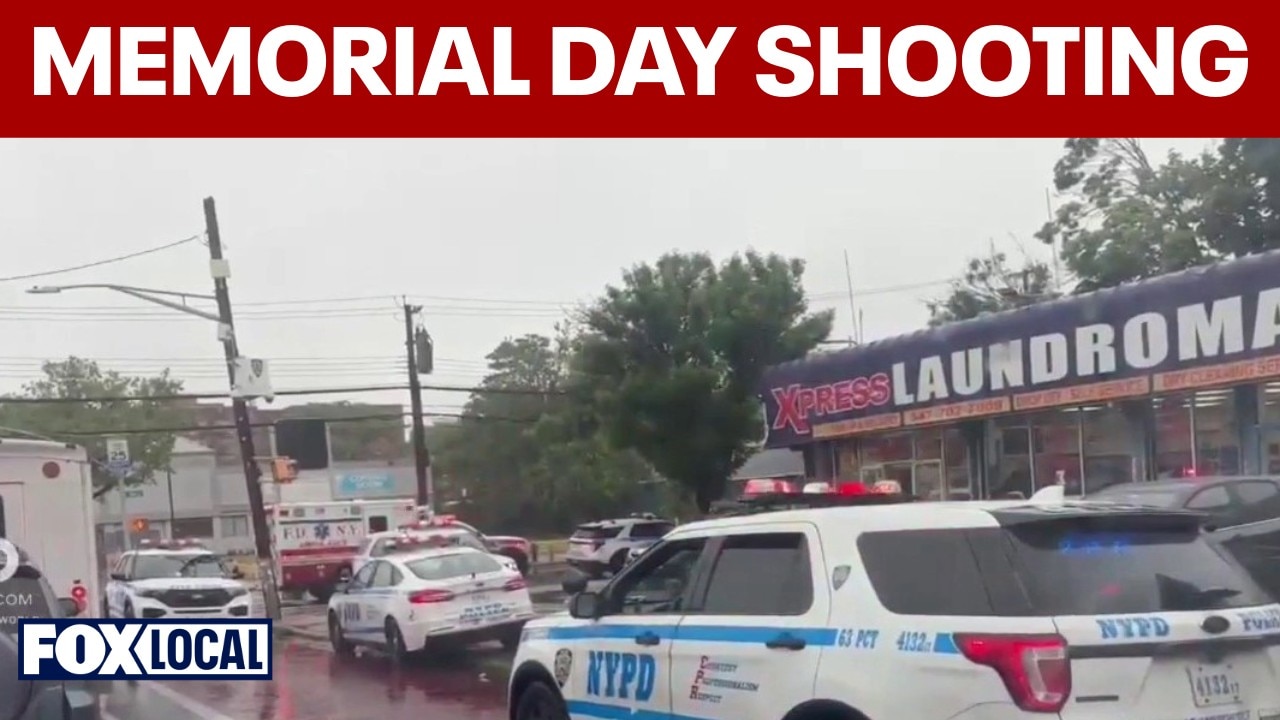 1 dead, suspect sought in Brooklyn double shooting on Memorial Day