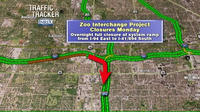 Drivers take note: Changes are coming to I-94 and the Zoo Interchange