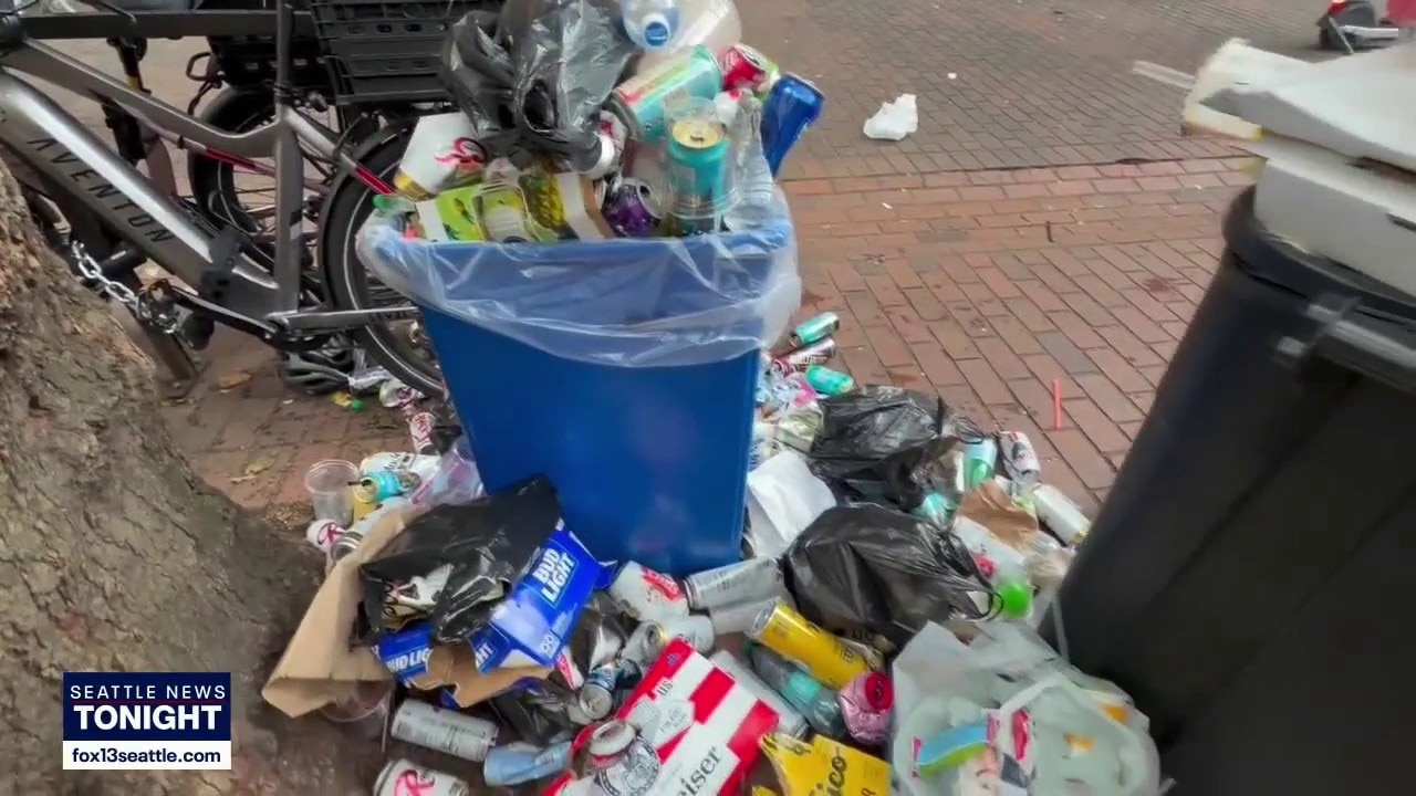 45k lbs of trash picked up during Seattle World Cup matches