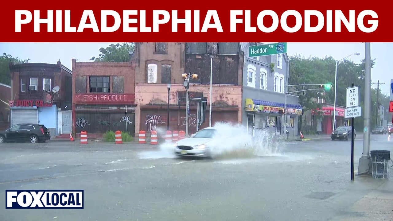 Severe thunderstorms cause damage across Philadelphia region