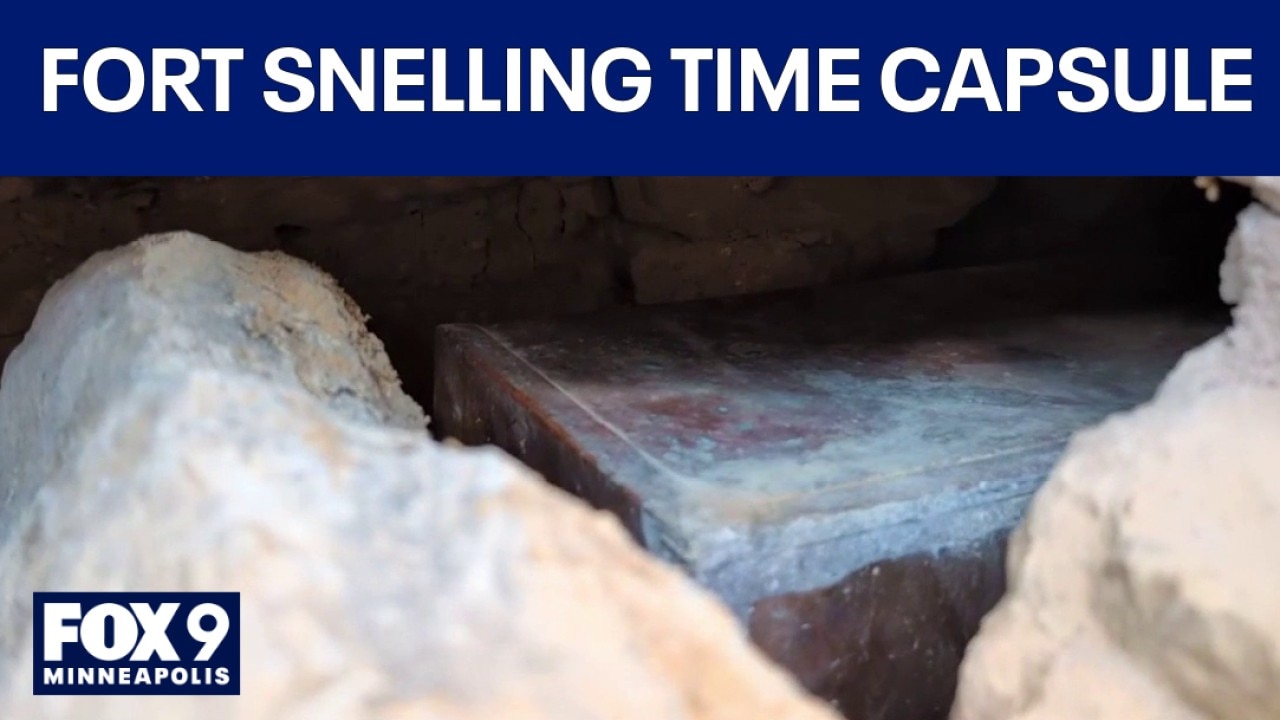 Time capsule discovered inside Minnesota's oldest standing structure