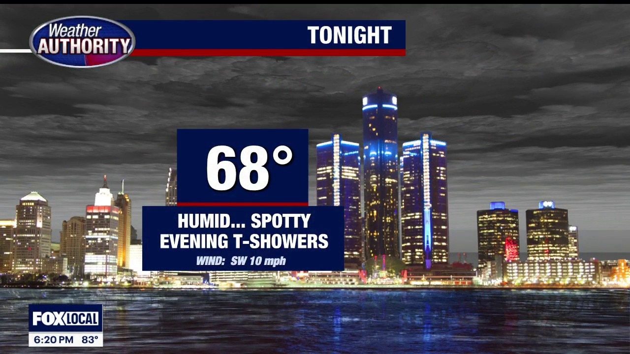 Hot, humid and 91 for Wednesday