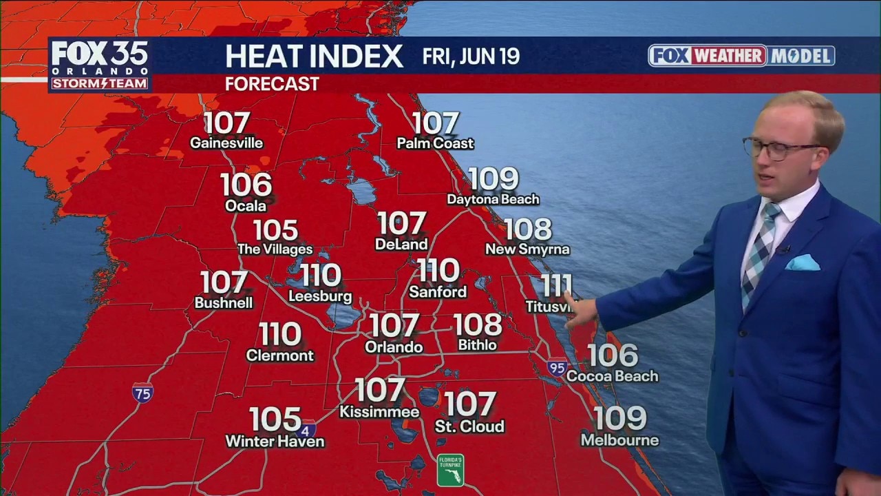 Orlando Forecast: Heat threat this week across Florida