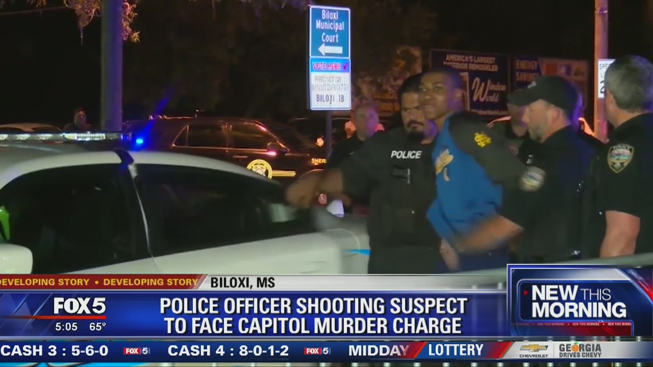 Suspect caught in Mississippi officer's murder