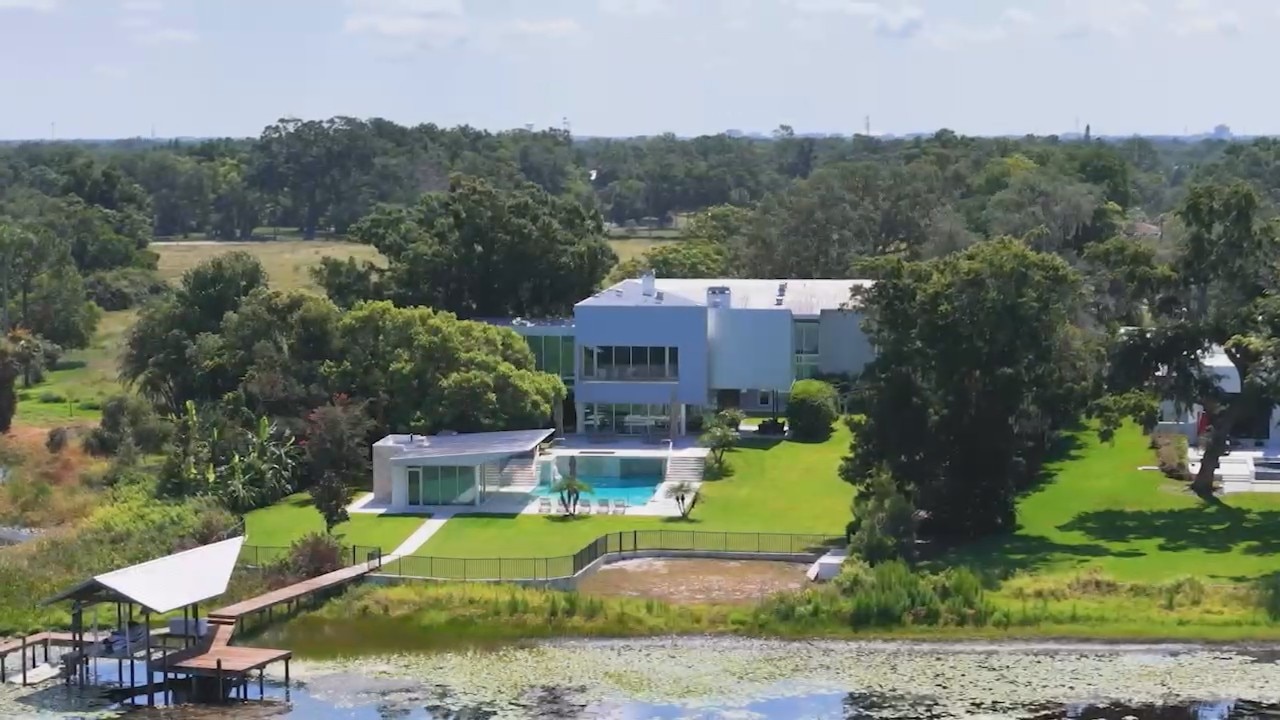 Modern Waterfront Estate in Carrollwood