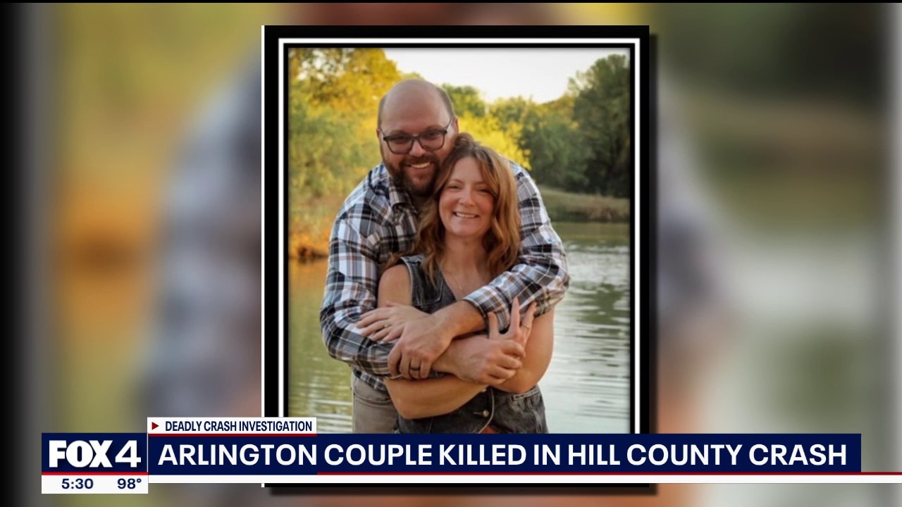 Arlington couple killed in Hill County crash