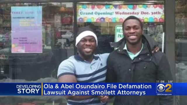 Brothers sue Jussie Smollet's lawyers for defamation