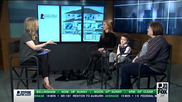 Family shares experience at St. Jude on Q13 News This Morning