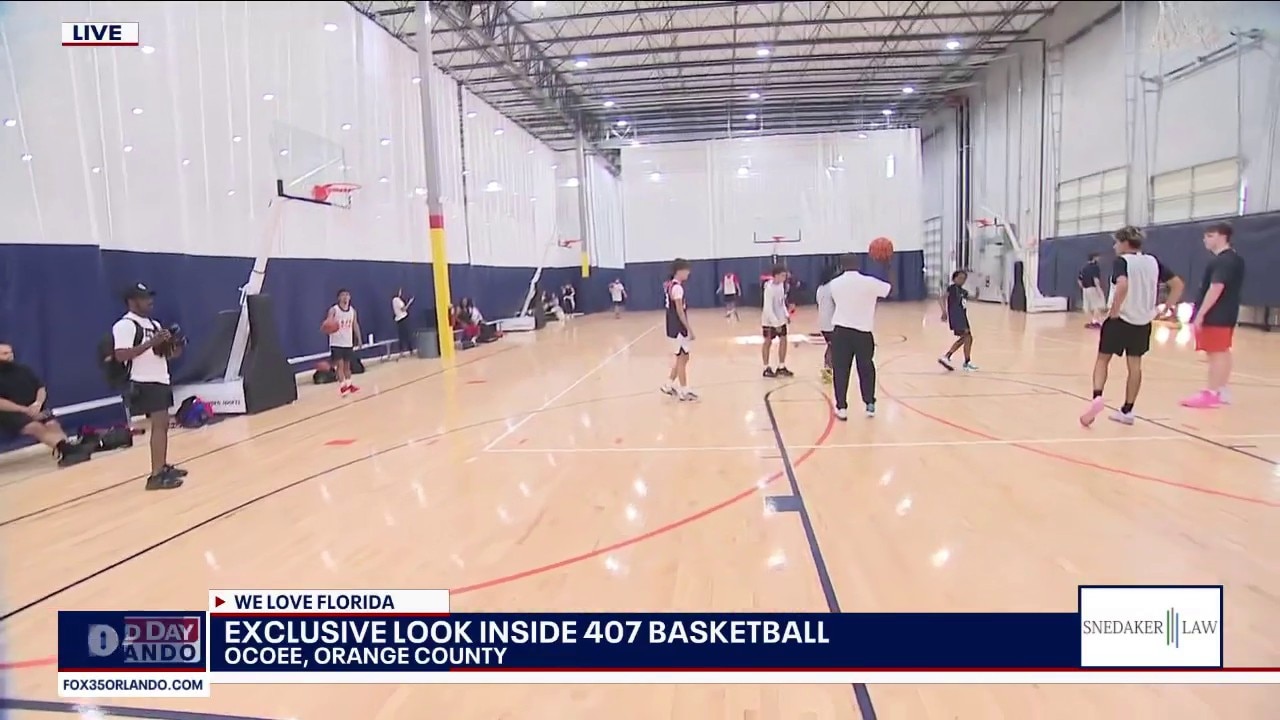 Inside 407 Basketball academy