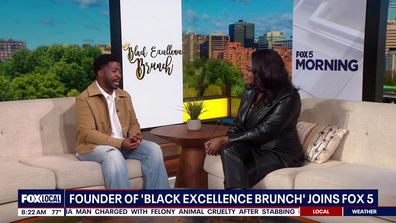 Trell Thomas visited Fox 5 DC!