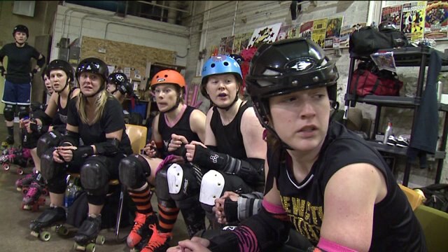 Creating balance: They're "derby girls," they have full-time jobs AND they're moms!