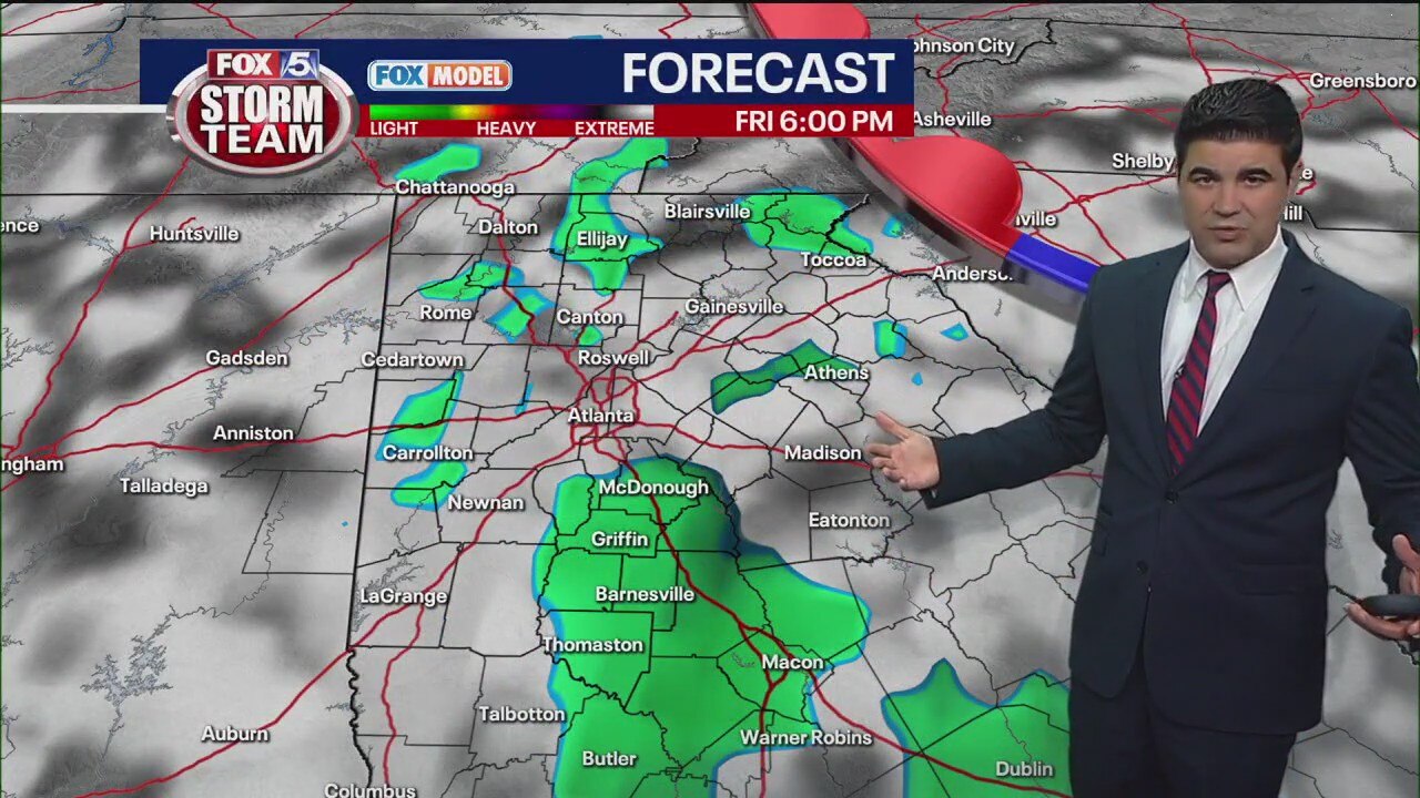 Thursday afternoon forecast