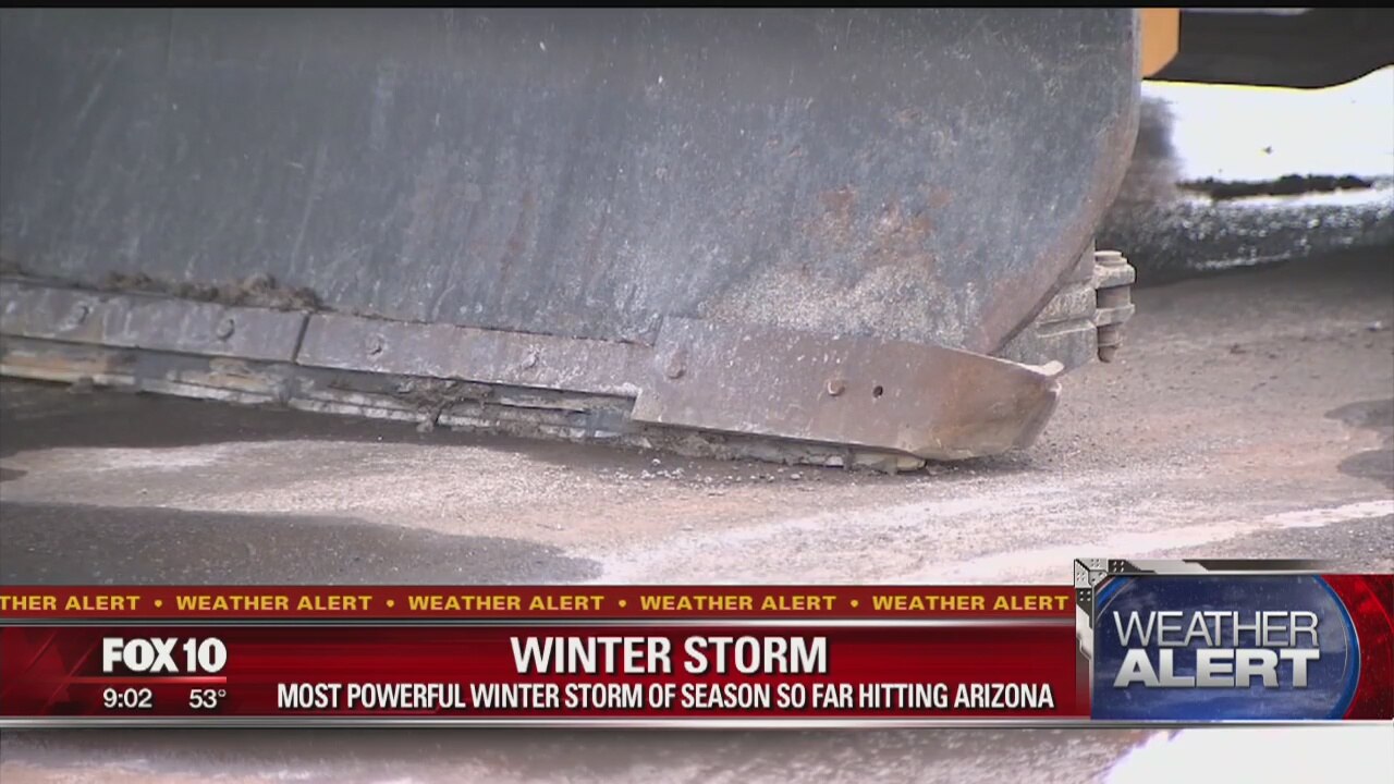 Flagstaff braces for snow (For Stephanie)