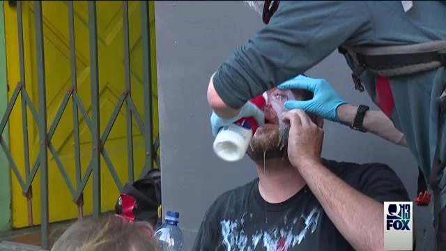 Propety damage, injuries on May Day
