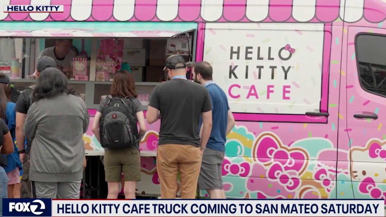 Bay Area Stop for Hello Kitty Cafe Truck