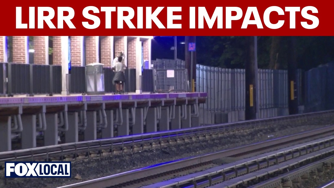 LIRR strike impacts first weekday commute on Monday