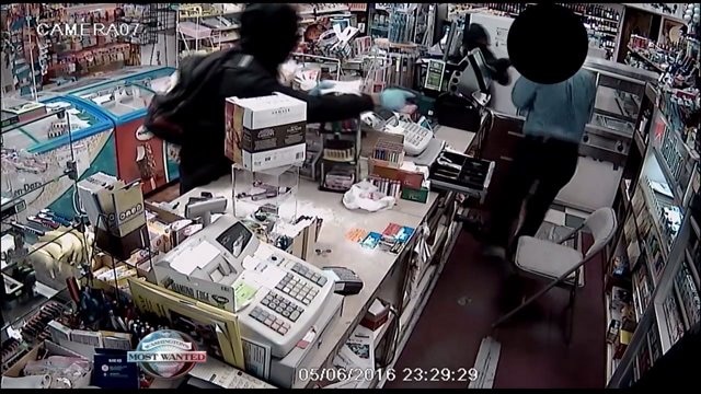 WANTED: Armed convenience store robbers