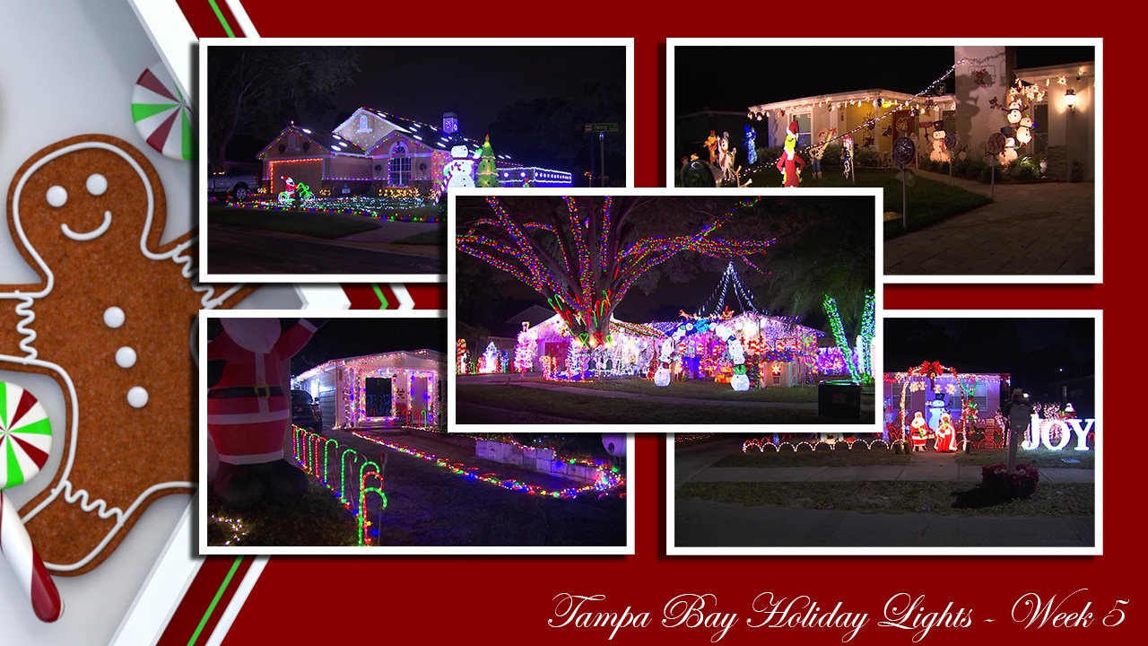 Tampa Bay area Holiday Lights - Best of Week 5