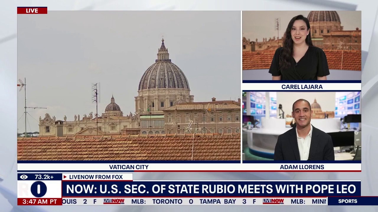 Pope Leo, Marco Rubio meet at the Vatican