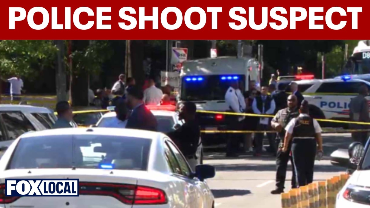 Police fatally shoot suspect accused of killing woman on DC sidewalk