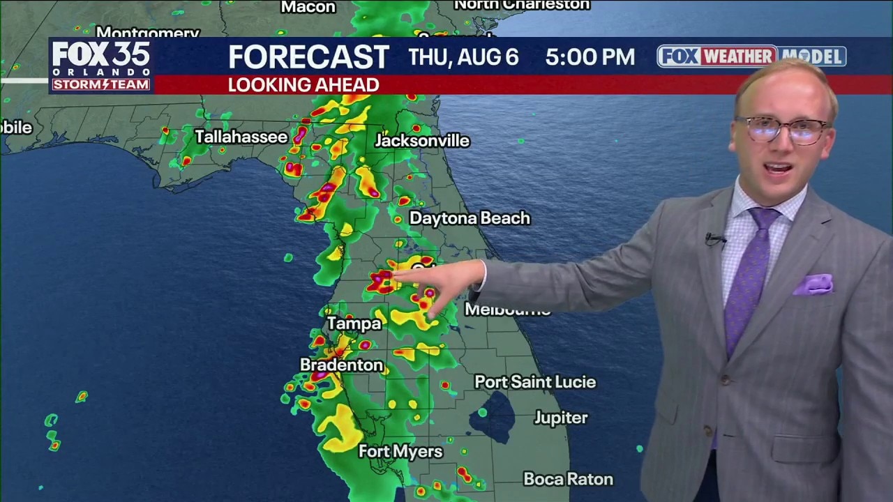 Orlando Weather Forecast: Tracking Thursday Storms