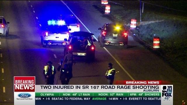 2 people injured in apparent road rage shooting on SR 167
