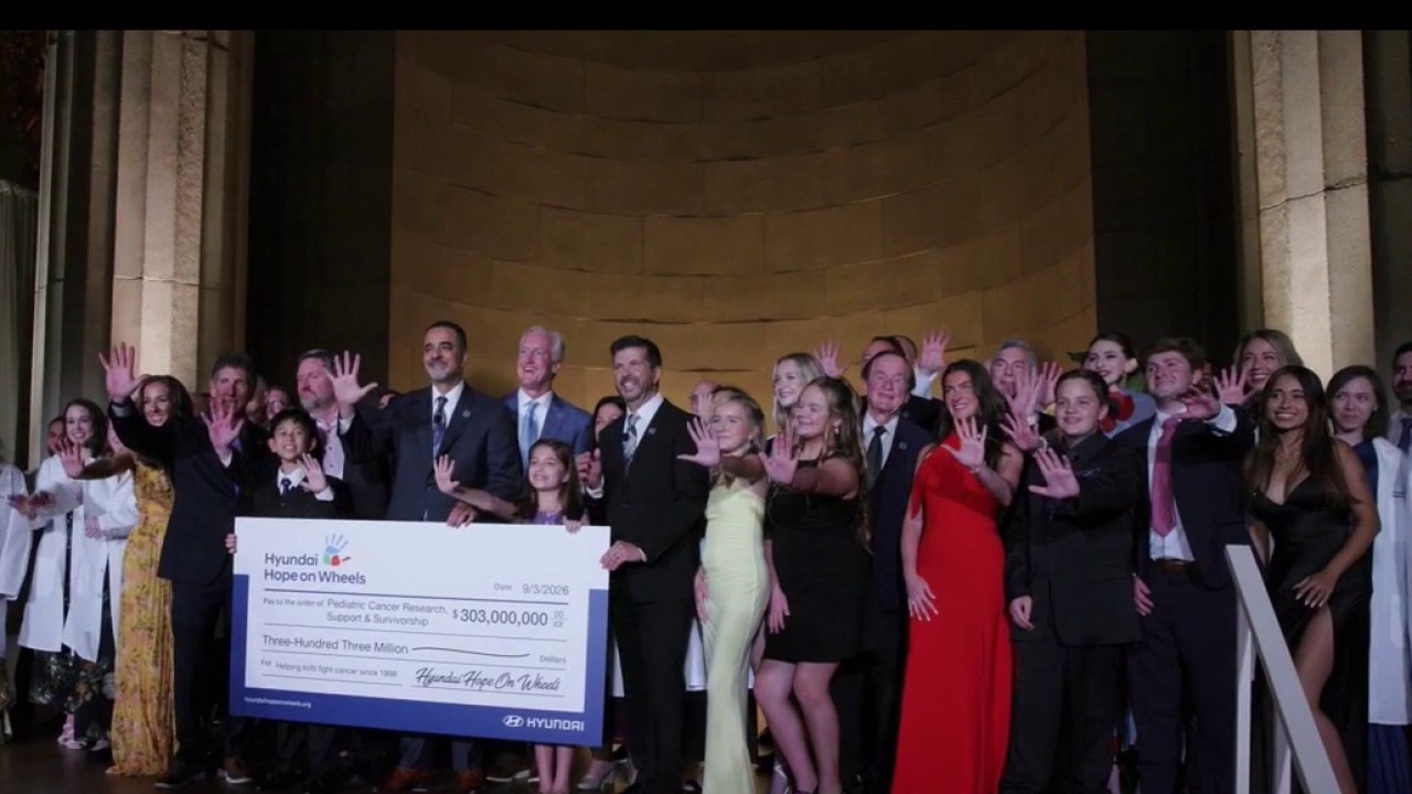 Hyundai Hope on Wheels celebrates 28 years and $303M in pediatric cancer grants