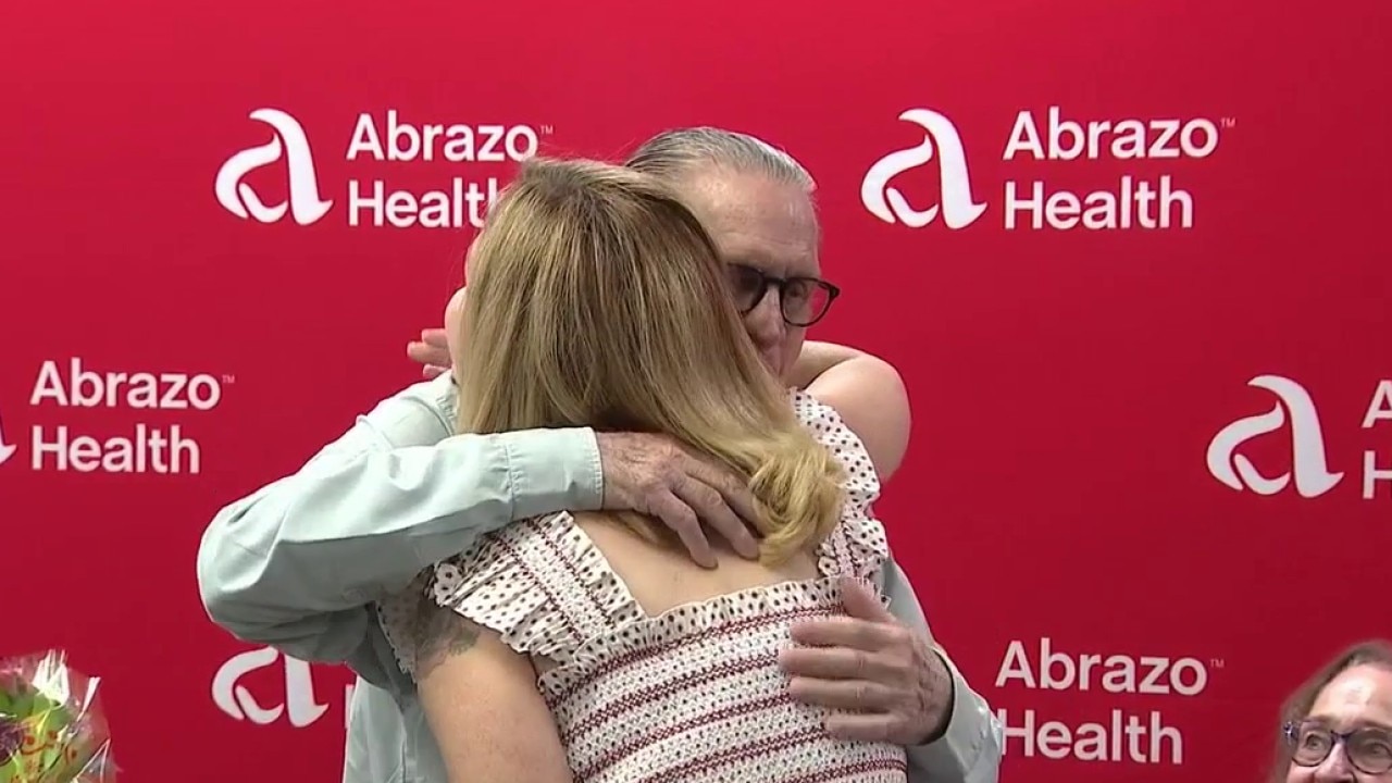 Heart attack survivor reunites with heroes