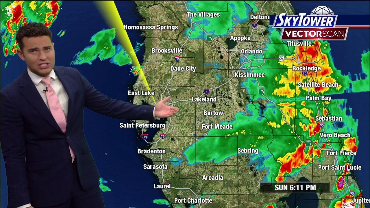 Tampa weather | Sunday evening forecast