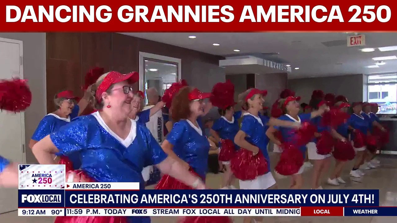 Dancing Grannies perform despite cancellation of D.C.’s National Independence Day Parade